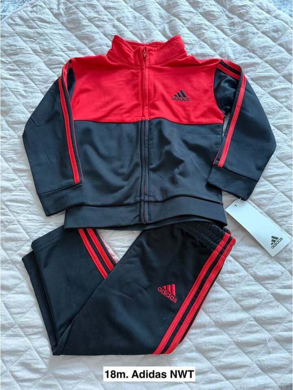 18m. Adidas Tracksuit Set NWT